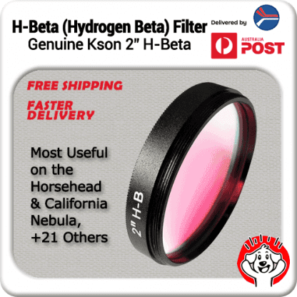 Kson 2″ H-Beta / Hydrogen Beta Photographic Filter (Two Inch)