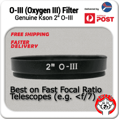 Kson O-III (Oxygen 3) Filter (Light Pollution) 2″ Telescope Eyepiece Filter
