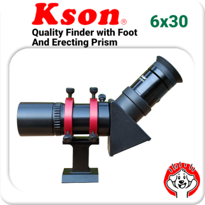 Kson 6x30mm Finder and Finder Bracket with 45 degree erecting Prism