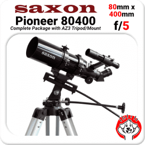Saxon Pioneer 804AZ Package Veranda Telescope