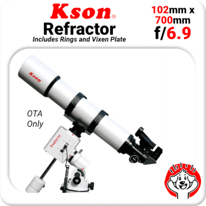 Kson A102G Doublet Refractor 102mm 600mm Visual Telescope