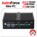 AstroForce X30G J6412 16GB Memory 512GB SSD Mini PC for Astronomy