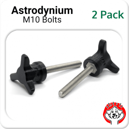 Astrodynium Upgraded M10 Azimuth Bolts for EQ6 / NEQ6 / AZ-EQ6 GT Pro mounts.