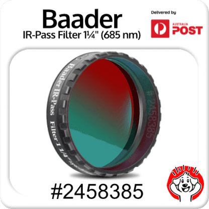 Baader Planetarium 1.25″ IR-Pass 685nm Filter #2458385 (Planetary Imaging)