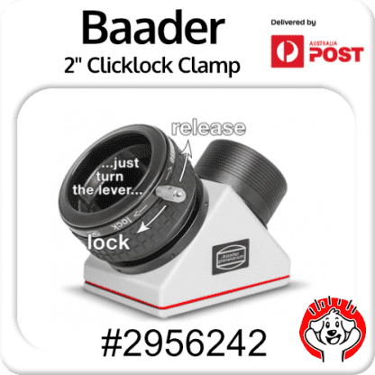 Baader 2″ Clicklock Clamp M42 (Part #2956242)