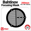 200mm Bahtinov Focusing Mask for Visual or Astrophotography