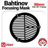 80mm Bahtinov Focusing Mask for Visual or Astrophotography