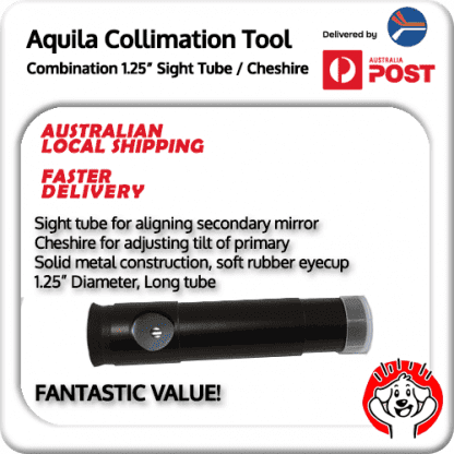 Aquila Long Sight Tube / Cheshire Combination Collimating tool / Collimator