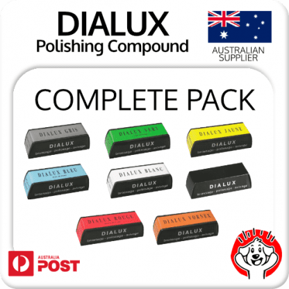 Dialux Polishing Buffing Compound GREY, GREEN, YELLOW, BLUE, WHITE, BLACK, RED, ORANGE