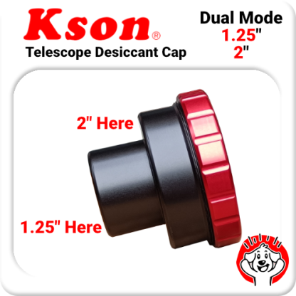 Kson Dual Use 1.25″/2″ Desiccant Cap