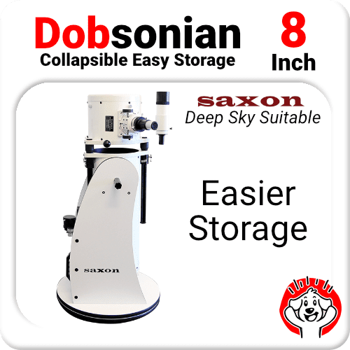 Saxon 8" CT retractable Dobsonian