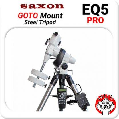 Saxon EQ5 PRO Go-To Astronomy Mount w/ Steel Tripod