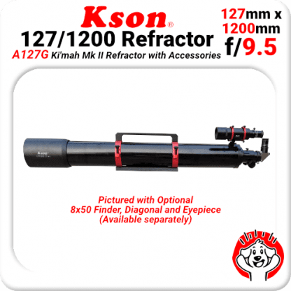 Kson A127G “Ki’mah” Kson (F/9.5) 2″ Standard Focuser and Bonus Case