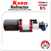 Kson f/5 80mm 40mm refractor guider with rings and vixen bar