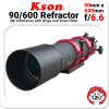 Kson 90mm 600mm f/6.6 refractor w/rings ota