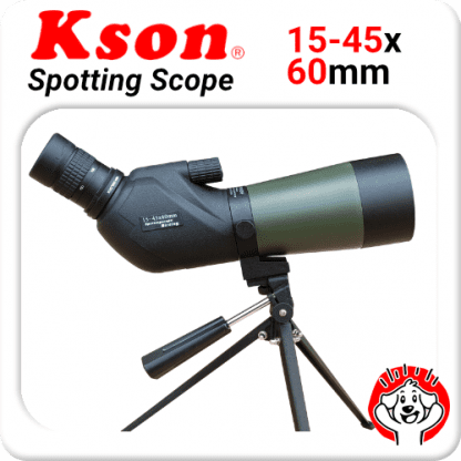 Kson Spotting Scope - 15-45x60 for Shooting, Birding, Balcony