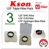 Kson Triple Pack 1.25 Inch