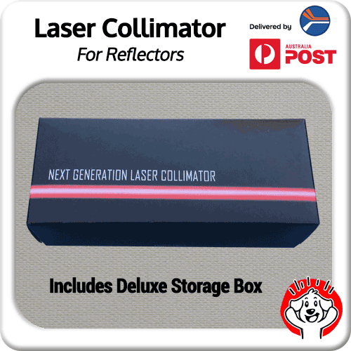 Red Laser Collimator for Telescope Alignment 1.25' and 2" - Adj. Bright - Image 3