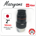 Masuyama Eyepiece – 50mm 2″ Hybrid Plossl 5 Element, 53mm °