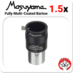 Masuyama Barlow – 1.25″ Barlow Lens 1.5x