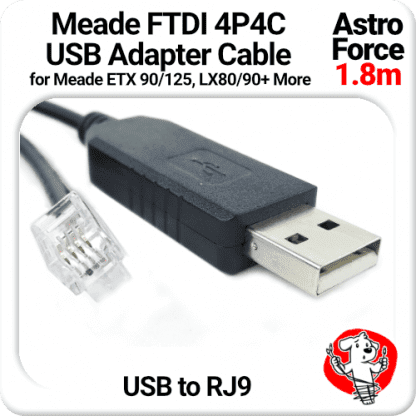 Meade FTDI 4P4C USB Adaptor Cable 1.8m