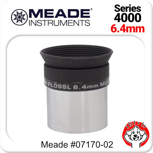 Meade Series 4000 Super Plossl 6.4mm Eyepiece (1.25") #07170-02