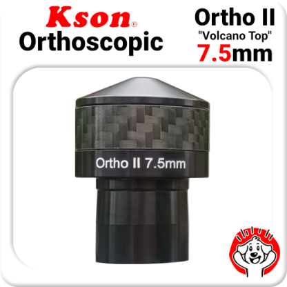 Kson 1.25″ Volcano Top Orthoscopic, 4 Element 7.5mm