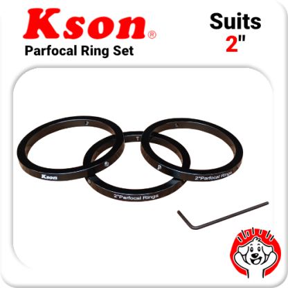 Kson 2″ Parfocal Rings for eyepieces (3 Pack)