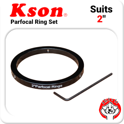 Kson 2″ Parfocal Rings for eyepieces (3 Pack)
