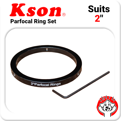 Kson 2" Parfocal Rings for eyepieces (3 Pack) - Image 2