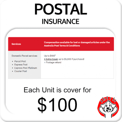 $100 Australia Post Insurance