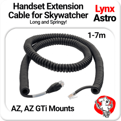 Lynx Astro Premium Handset Cables for Saxon / Sky-Watcher AZ Goto & AZ GTi Mounts