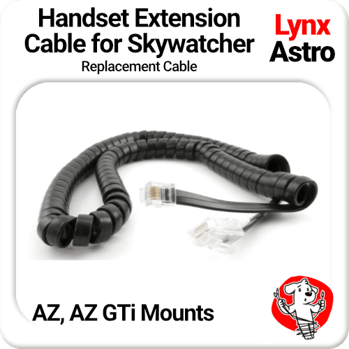 Handset extension cable for Skywatcher Telescopes AZ GTi Mounts