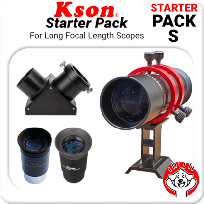 Kson Starter Pack S (6×30 Finder, Diagonal, Eyepieces) (For Long Focal Length Scopes)