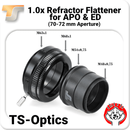 TS-Optics Flattener / Field Corrector (TSFLAT72)