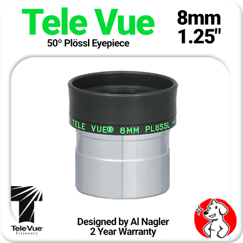 Televue Tele Vue 8mm Plossl Eyepiece