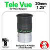 Televue Tele Vue 20mm Plossl Eyepiece