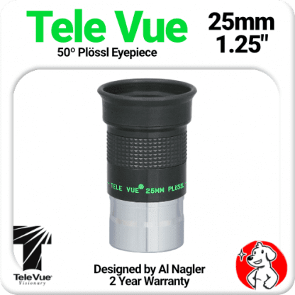 25mm Tele Vue Plössl 50º Eyepieces (1.25″)