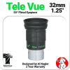 Televue Tele Vue 32mm Plossl Eyepiece